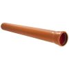 Markavloppsrör PVC 110mm 6m