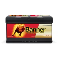 Batteri Banner Running Bull