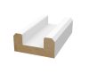 U-list Furu Vitmålad 15x31mm