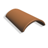 Nockpanna rak 230/250mm Tegelröd