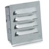Ventilgaller 33G Elförzinkad	