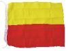 Varningsflagga Röd/Gul 40cm