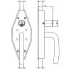 FIX Låshus 560-13 för Portar