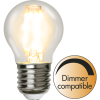 Ledlampa Klot Filament Dimbar E27