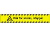 Varningsband Risk För Snöras-Istappar